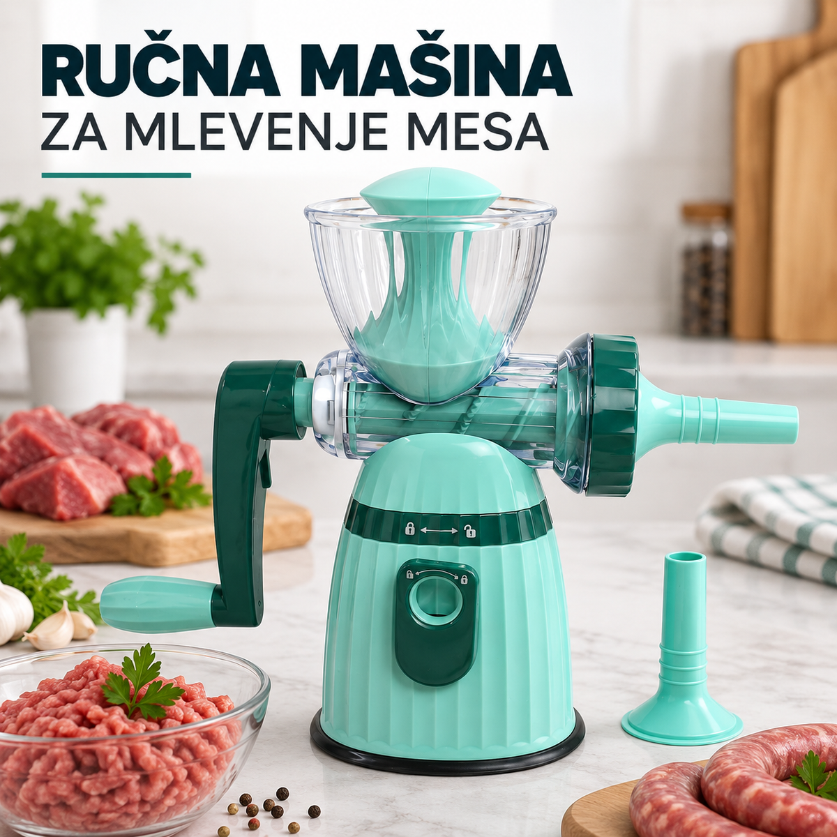 Ručna mašina za mlevenje mesa