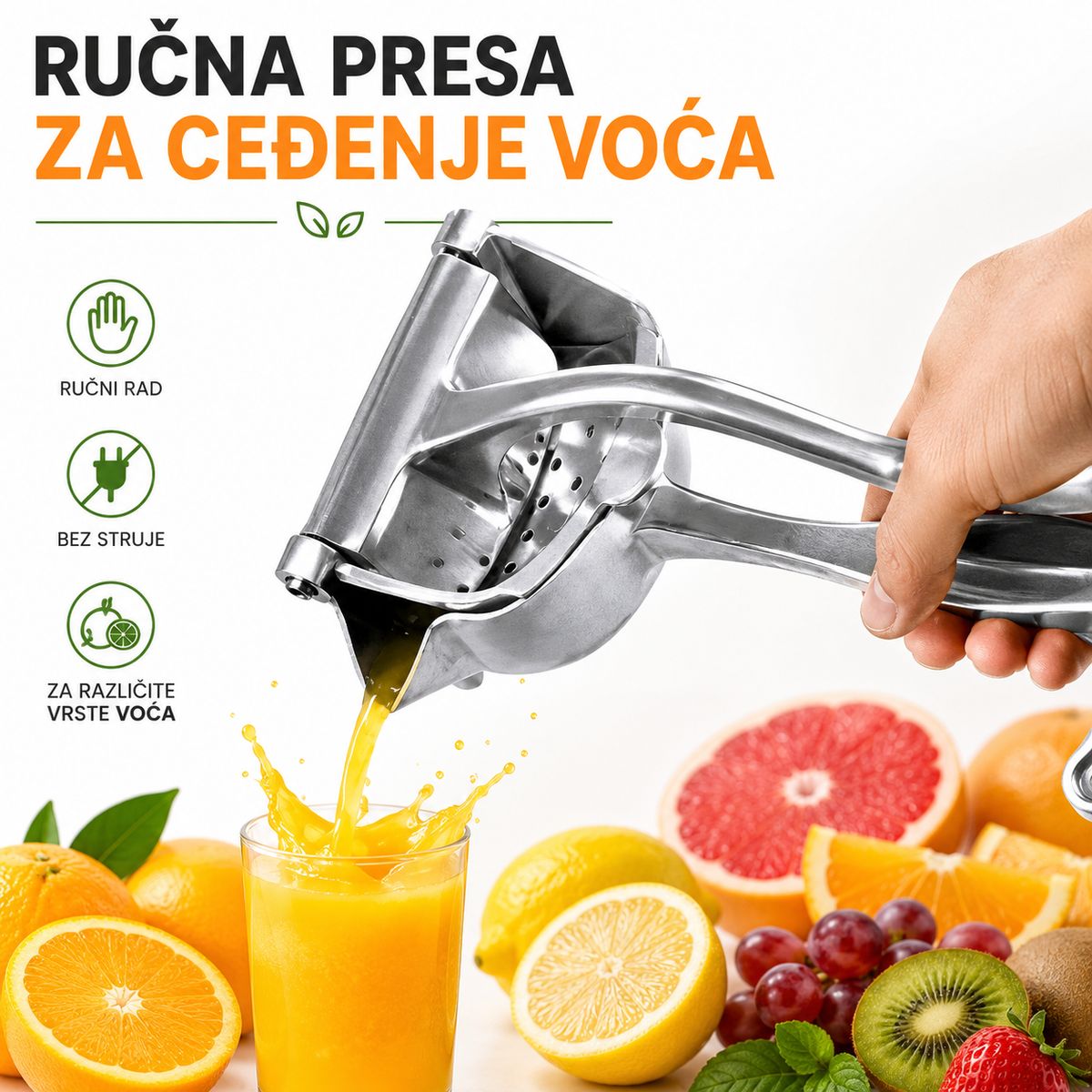 Ručna presa za ceđenje voća