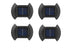 Solarna zidna lampa (4 komada)