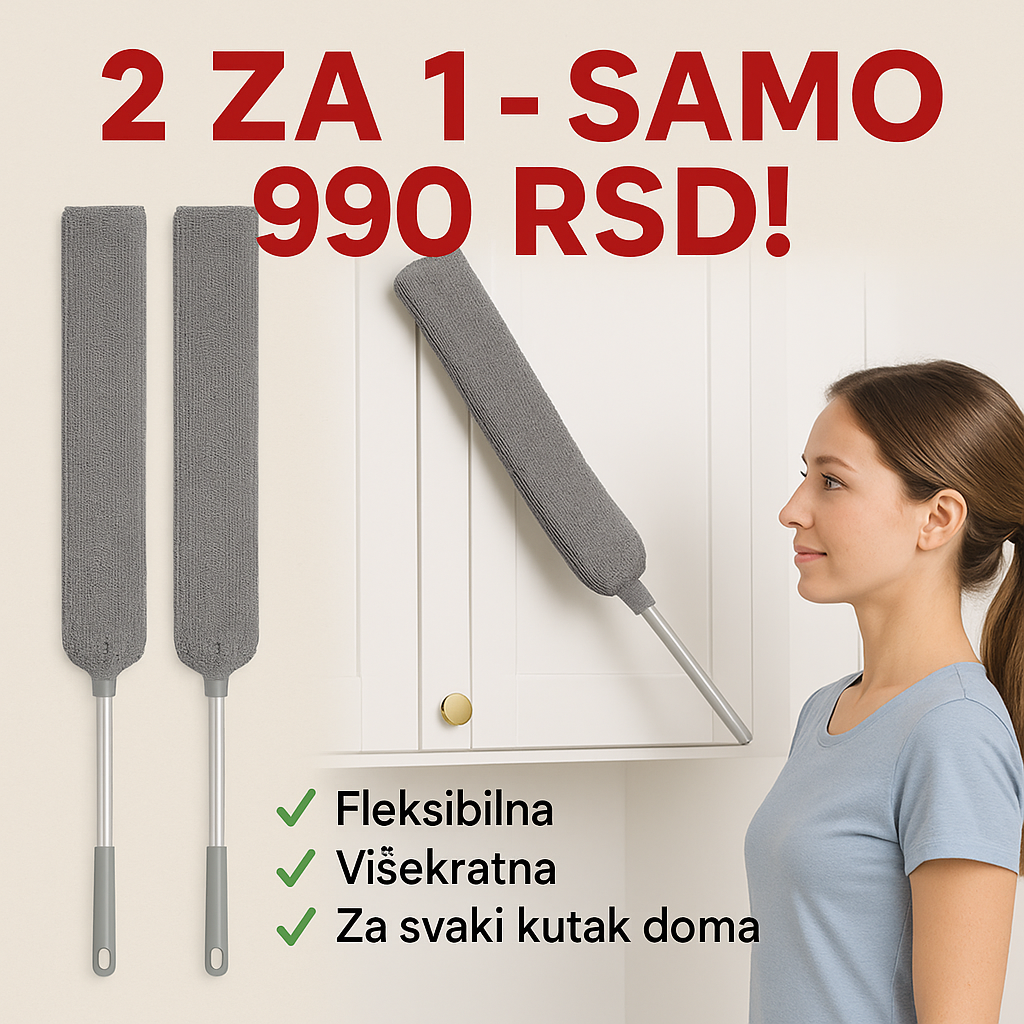 Savitljivi Brisko na Akciji 1+1 Gratis