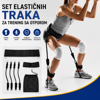 Set elastičnih traka za trening sa otporom