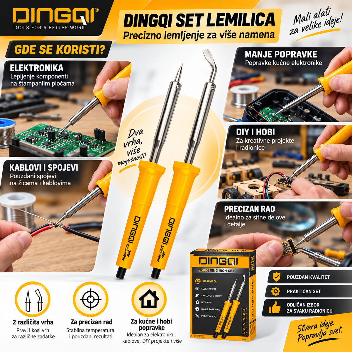 Set Električnih Lemilica