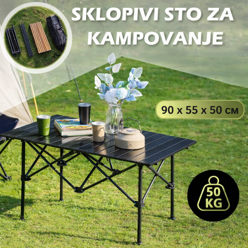 Sklopivi Sto Za Kampovanje