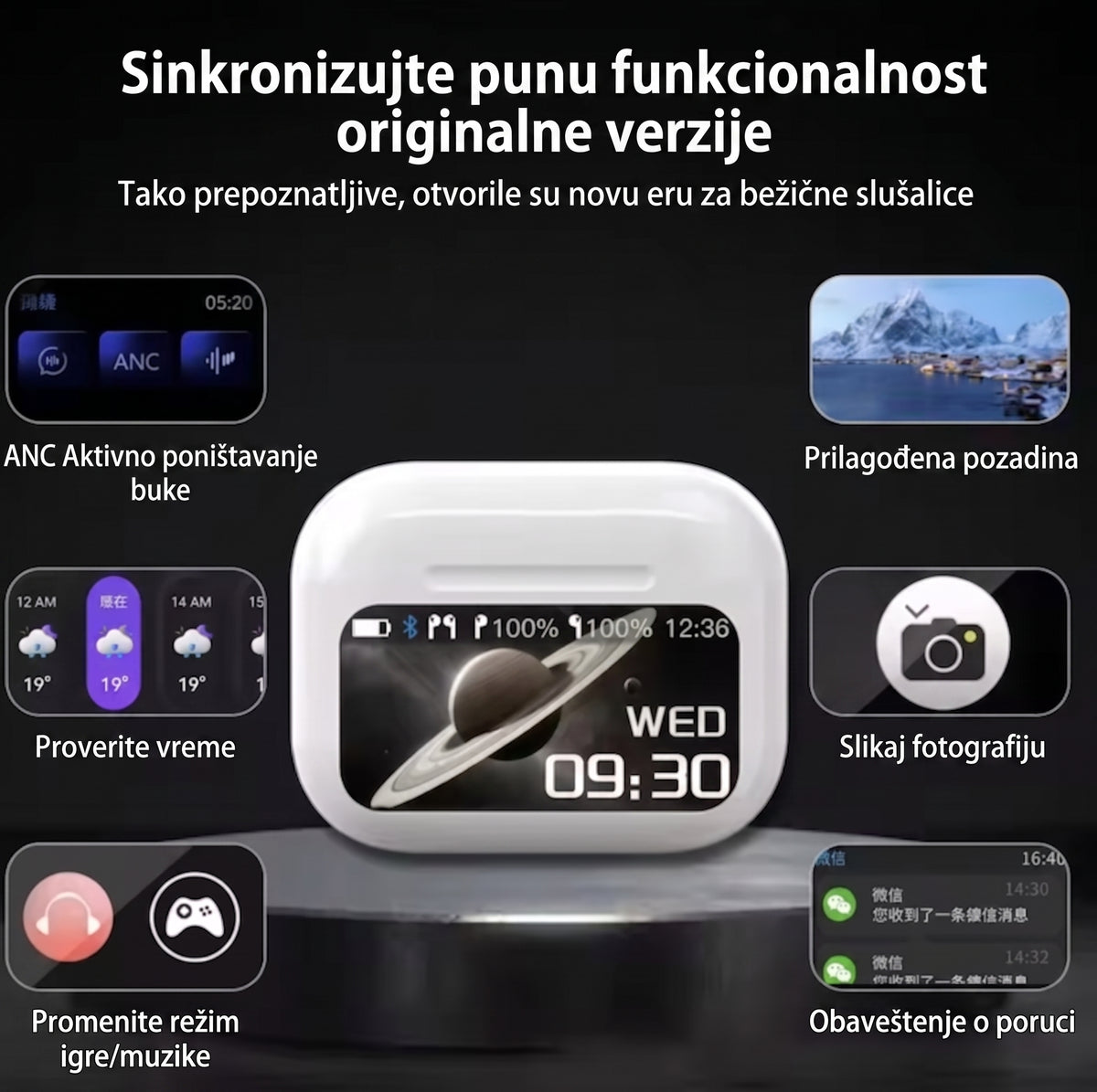 Slušalice A9 Pro ANC