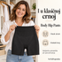 AI ilustracija: Prikaz crne varijante Body Hip Pants šortsa.
