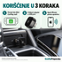 Bežični CarPlay USB adapter — način korišćenja