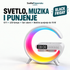 G11 LED lampa sa zvučnikom i bežičnim punjenjem — Black Friday