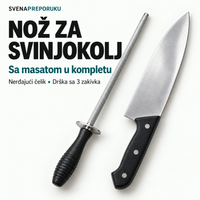 Nož za svinjokolj sa masatom