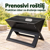 Prenosivi Roštilj + Hvataljka