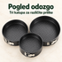 3u1 Kalupi za torte i kolače – Pogled odozgo