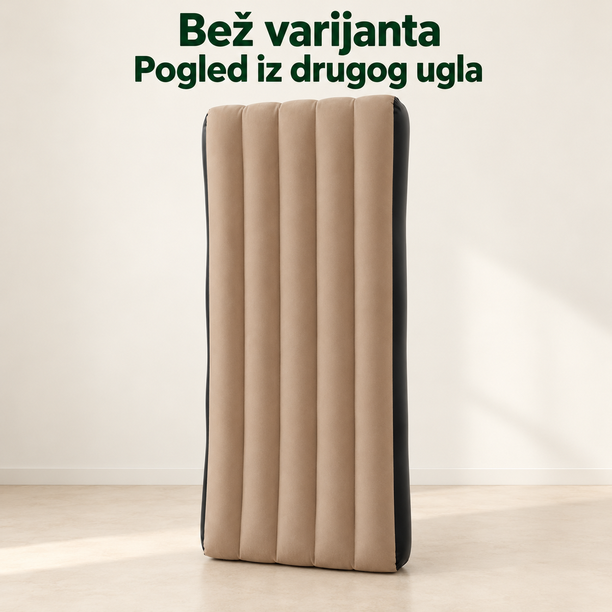 Premium Dušek na Naduvavanje – Bež varijanta