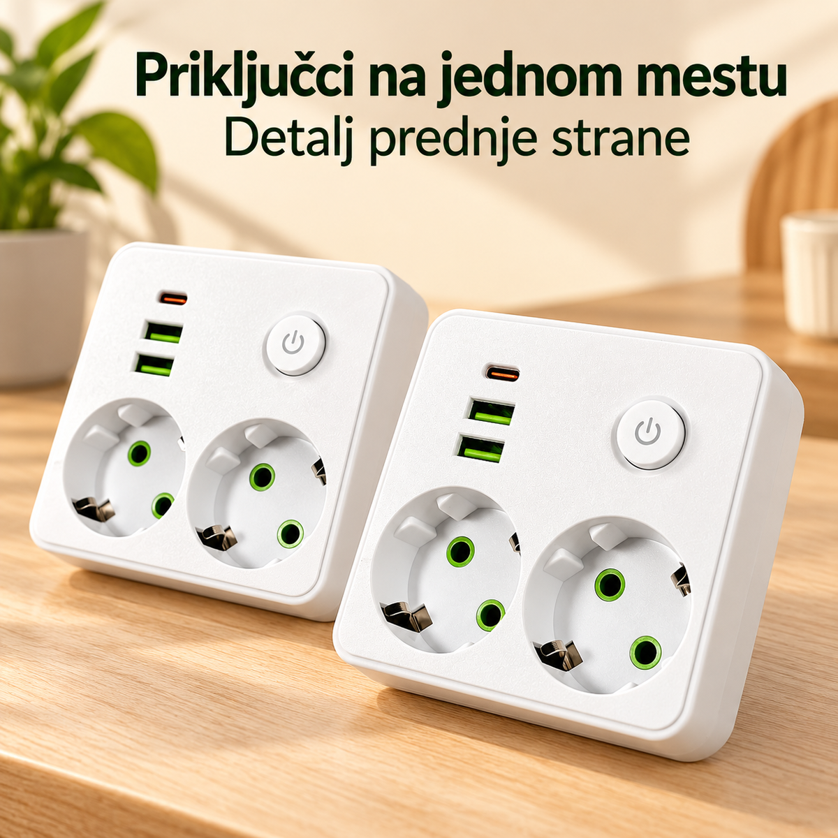 Evropska Utičnica (2 Komada) – Priključci na jednom mestu
