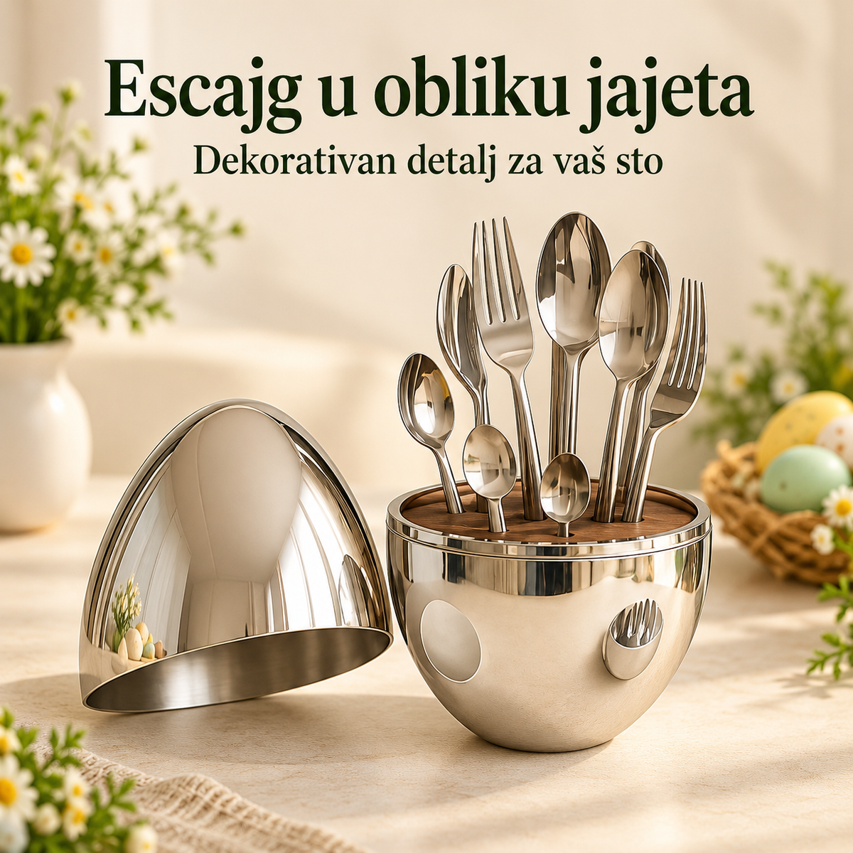 Uskršnje jaje za Escajg – Escajg u obliku jajeta