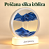 Peščana slika izbliza