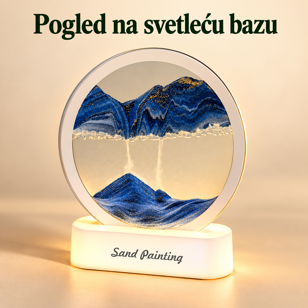 Pogled na svetleću bazu