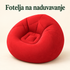 Fotelja na naduvavanje — Lazy Bag (1 osoba)