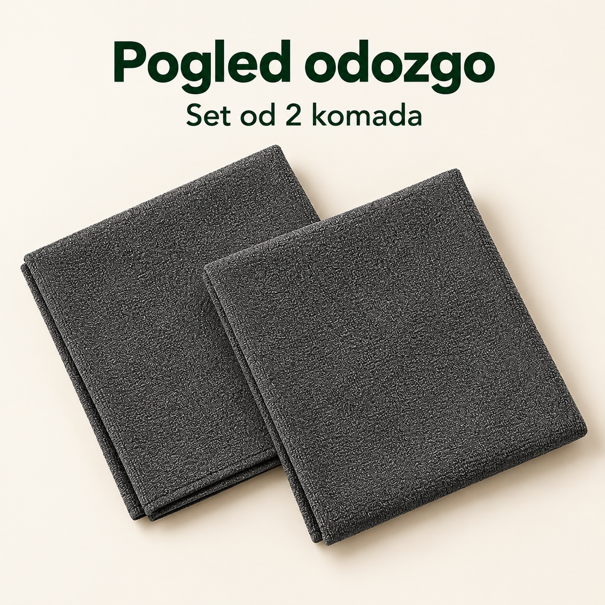 Pogled odozgo — Magične Mikrofiber krpe