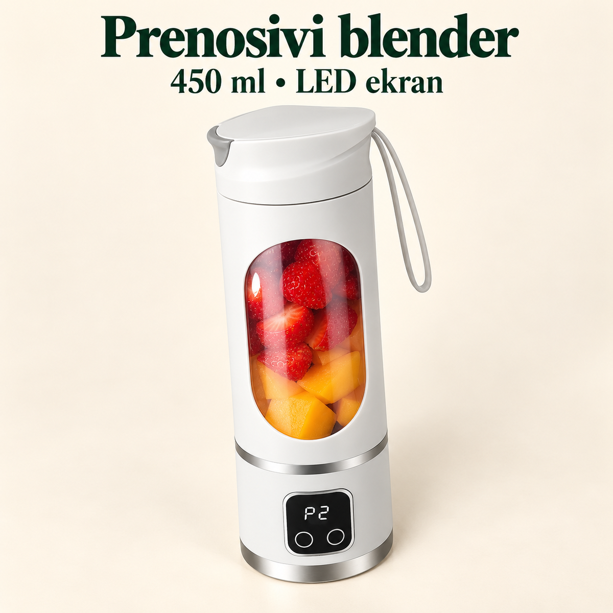 Prenosivi blender — drugi ugao