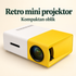Retro mini projektor — drugi ugao