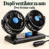 Dupli ventilator za auto — drugi ugao
