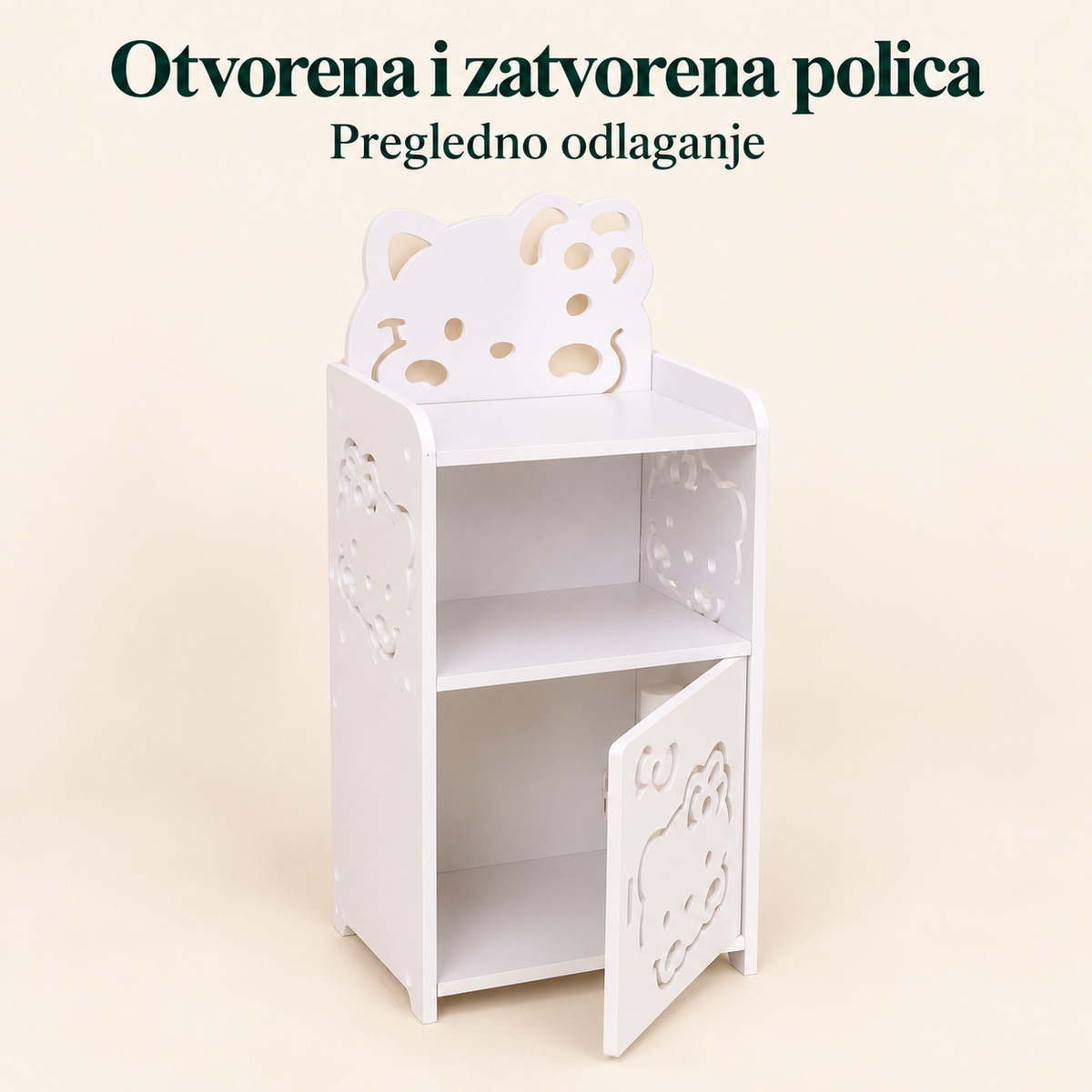 Otvorena i zatvorena polica — drugi ugao