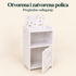 Otvorena i zatvorena polica — drugi ugao