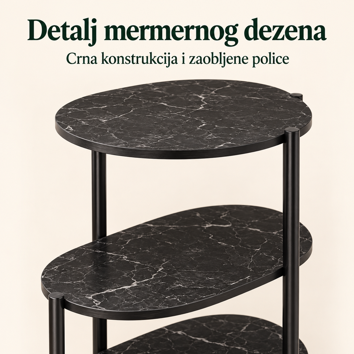 Detalj mermernog dezena — treći ugao