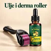 Set Za Rast Kose - Đumbir Ulje + Derma Roller