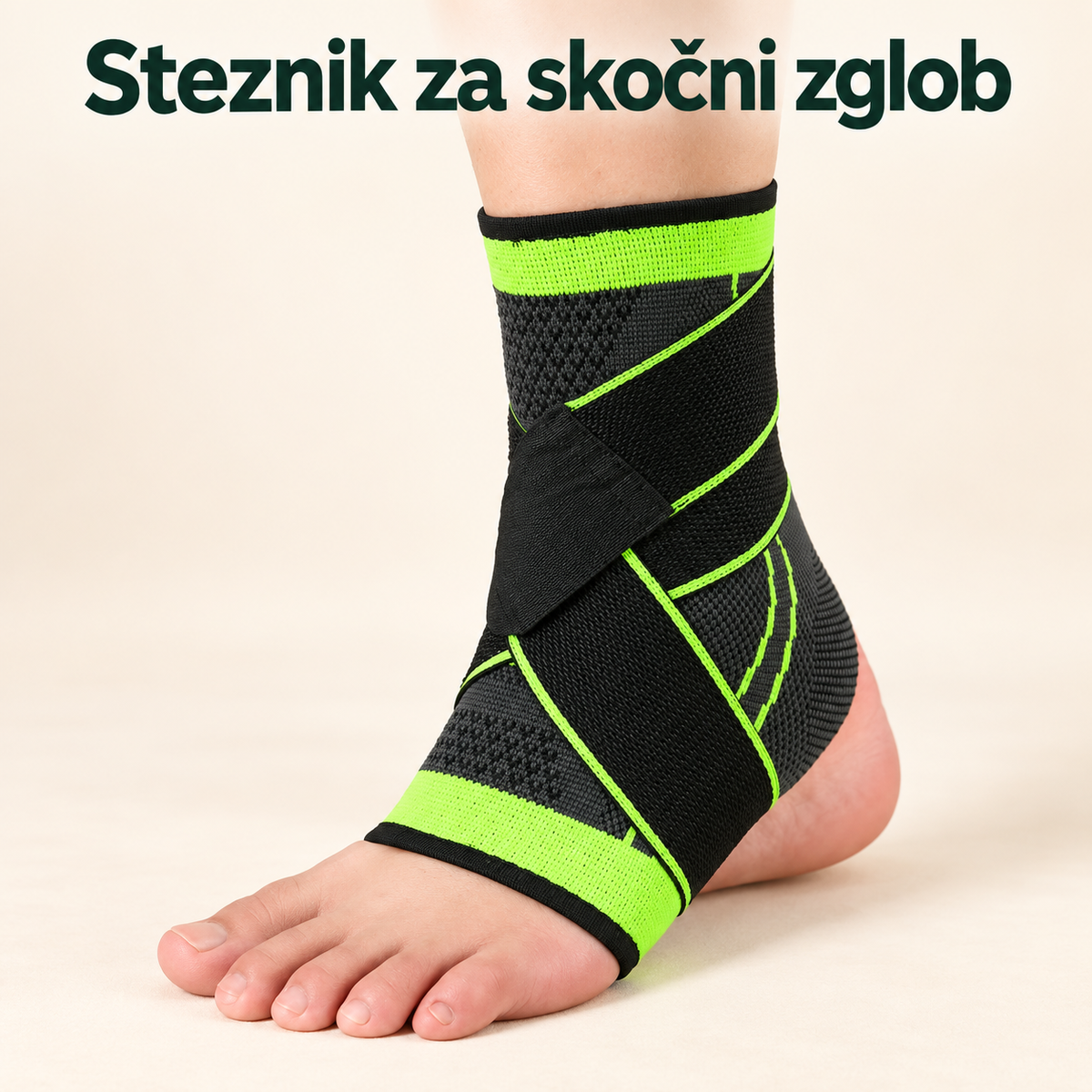 Steznik za skočni zglob — Kompresioni Steznik Za Zglob - 3D Ortopedska Podrška
