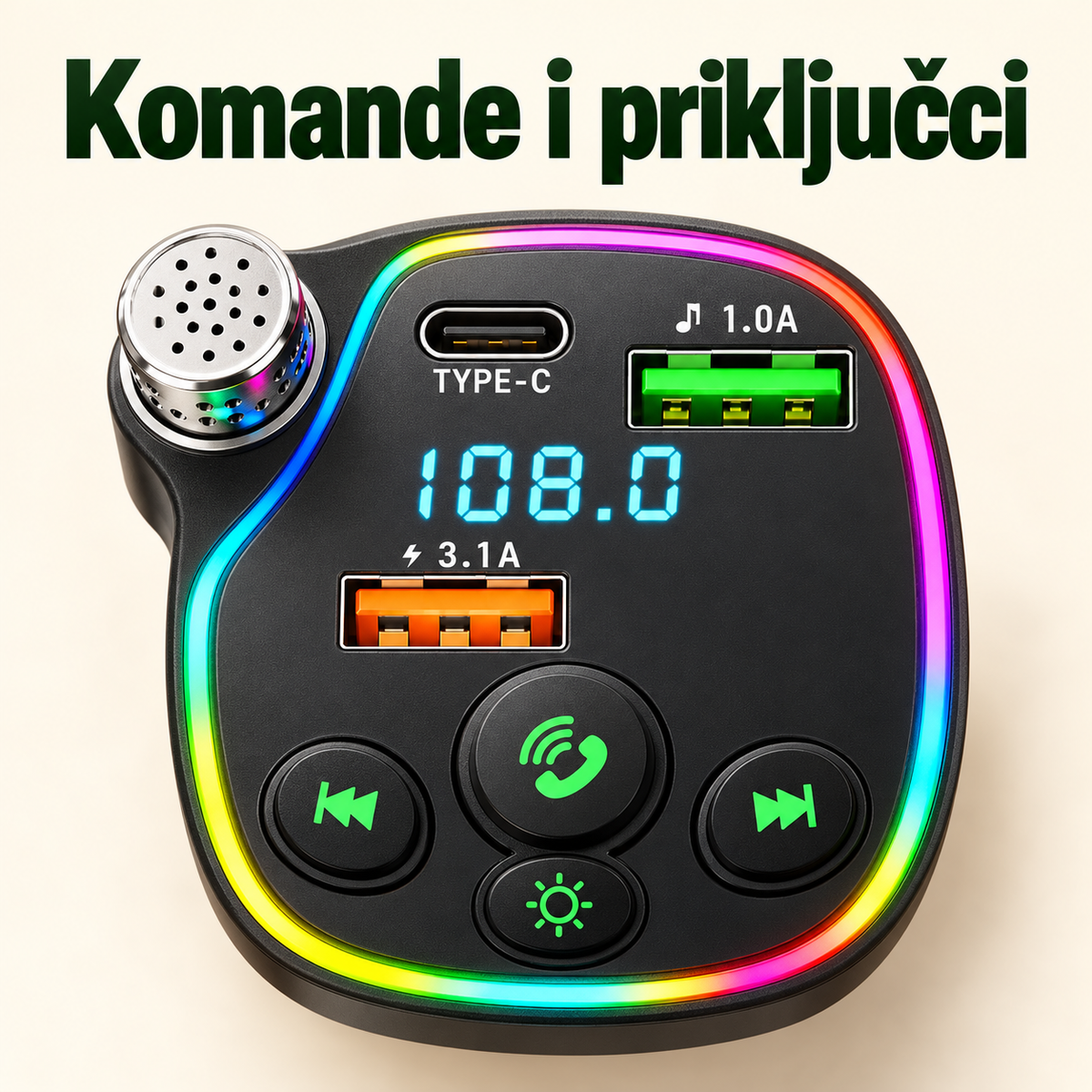Komande i priključci