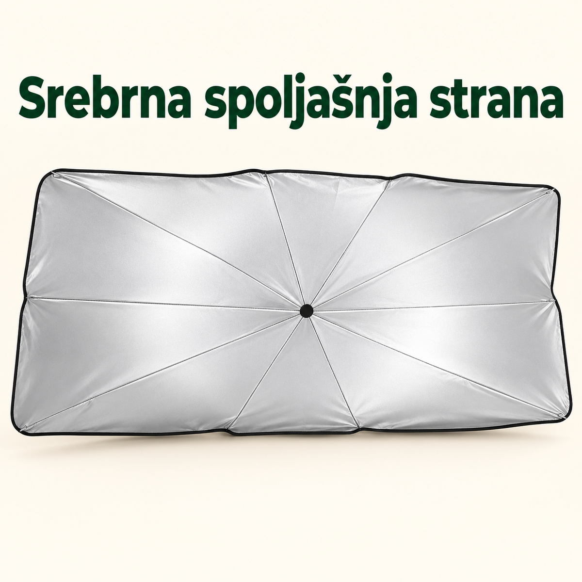 Srebrna spoljašnja strana