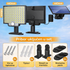 Solarna LED lampa sa senzorom pokreta 106 LED