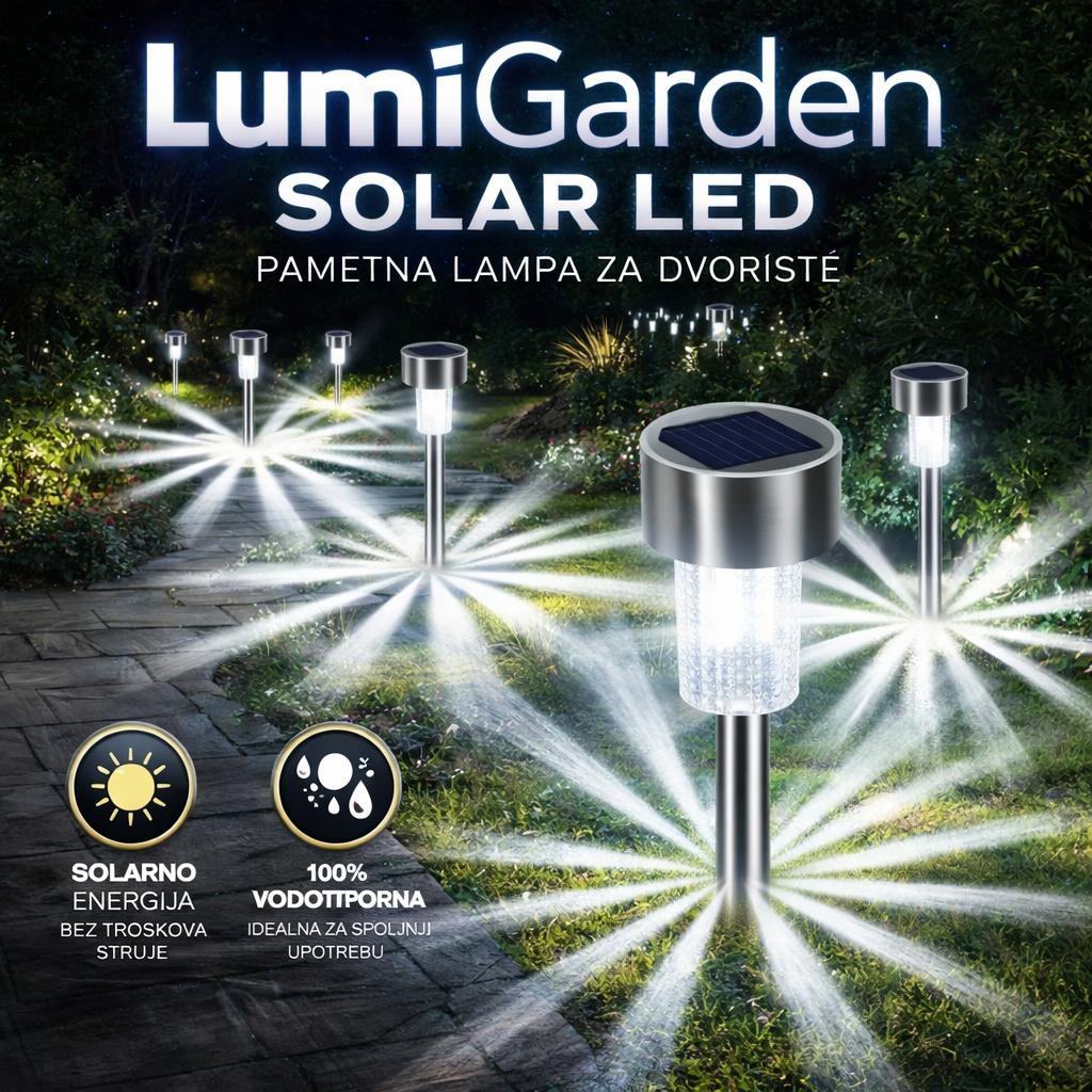 LumaPath Solarne Lampe 10kom.