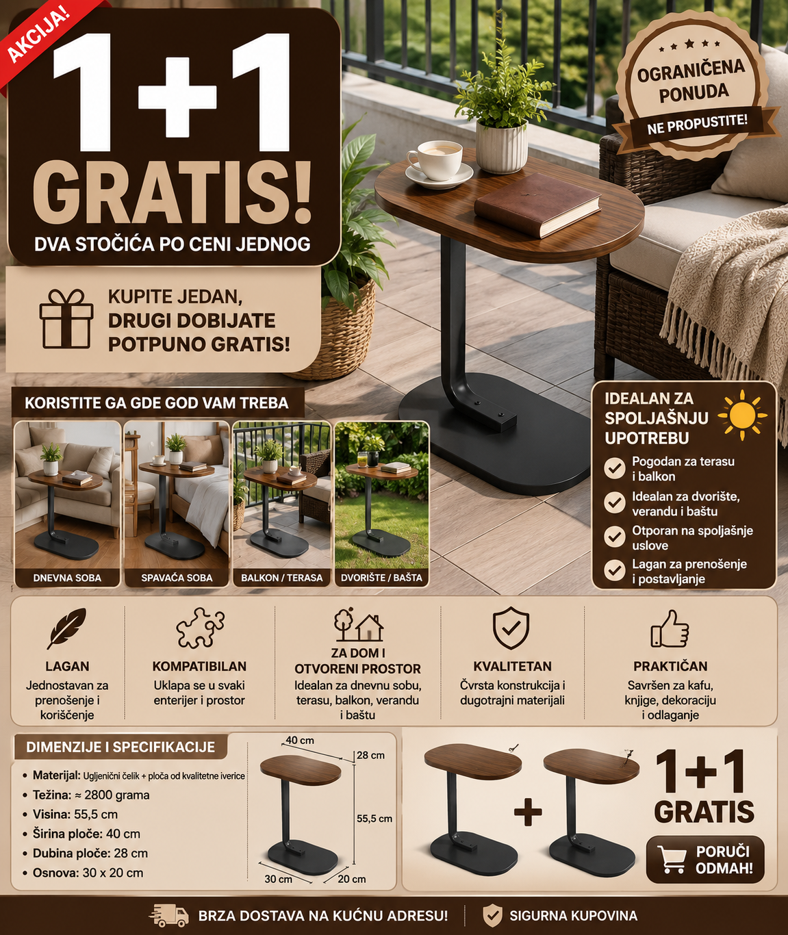 STOČIĆ (1 + 1 GRATIS)