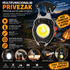 Multifunkcionalna mini COB LED lampa prikazana iz više uglova, sa otvaračem za flaše, odvijačem, električnim upaljačem i dodatnom funkcijom za hitne situacije.