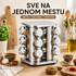 Rotirajući set za začine sa 12 posuda