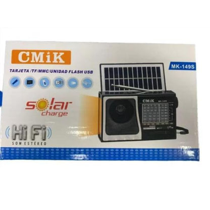 Bluetooth kamping solarni radio CMIK MK-149S