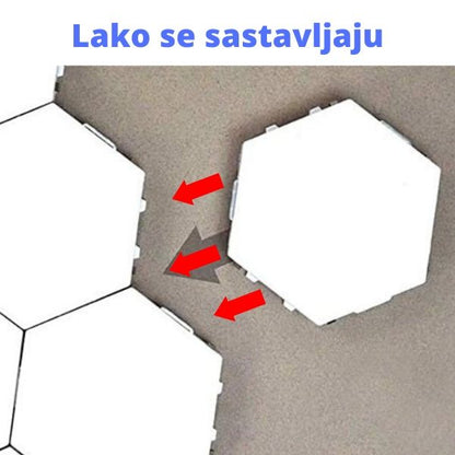 Šesterokut (Hexagon) LED svetla