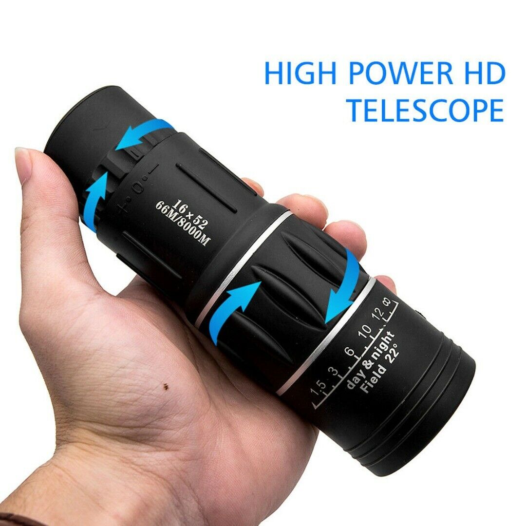 Monokularni teleskop uveličava do 16x (monocular, durbin)